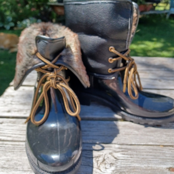 Dav furry rubber boots - Picture 7 of 13